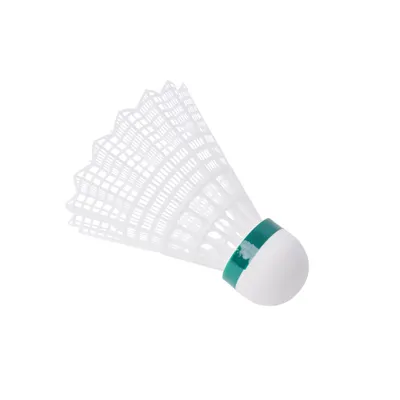 Produktbild von Sport-Thieme Badminton-Bälle "FlashTwo", Weiß, Grün, Langsam