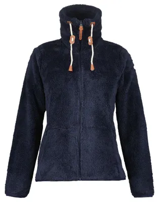 Obrázek produktu pro Fleecová bunda Icepeak Colony, dámská, dlouhá, materiál: fleece, barva: tmavě modrá, velikost: M
