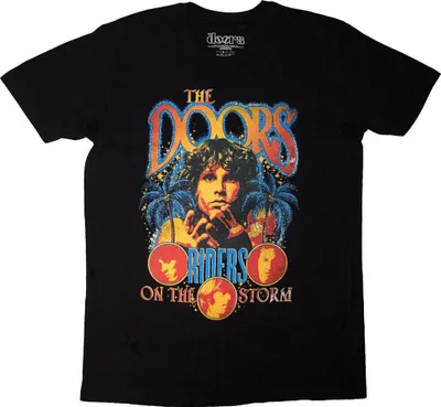 Zdjęcie produktu dla The Doors Riders On The Storm Black M Koszulka