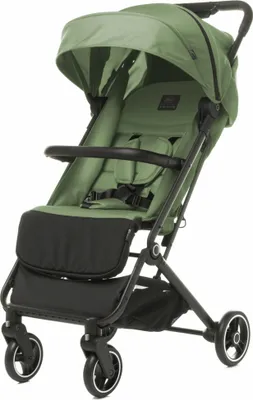 Produktbild von 4Baby | Kinderwagen - Buggy Kinderwagen - Olive - Winterfußsack mit Liegeposition - 5-Punkt-Gurt - UPF 50+ Sonnenschutz - bis zu 22kg - Twizzy
