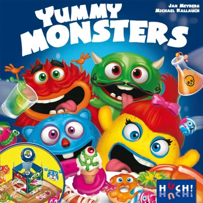 Produktbild von HUCH 880789 Yummy Monsters, Kinderspiel