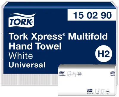 Produktbild von TORK Xpress Multifold Handtuchpapier 212 x 240 mm Z-Falz