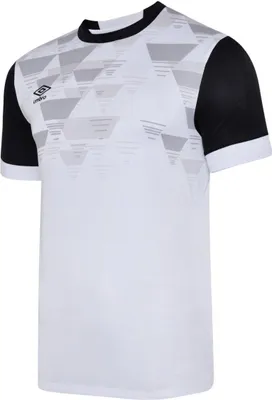 Image de Maillot Umbro - "Quatre" pour homme UO120 (S) (Blanc/Noir)