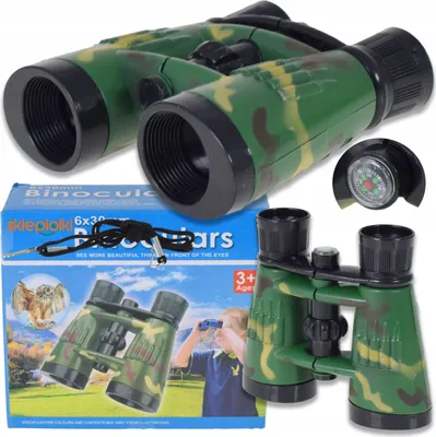 Obrázek produktu pro Lolex | Bezpečný dětský dalekohled - Nastavitelná ohnisková vzdálenost - S kompasem - 200 G - 6x30
