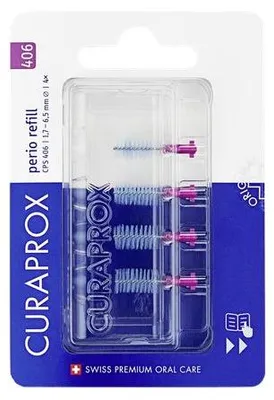 Productafbeelding van Curaprox Cps 406 Perio Refill Ragers 4X (1 set)