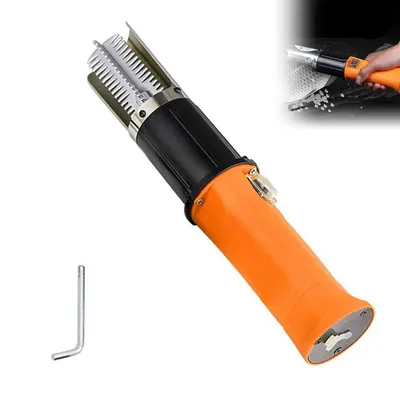 Produktbild von Electric Fish Scaler, Fischschuppen-Entferner elektrisch, handlich, wiederaufladbar, Lebensmittelqualität, ideal für Küche und Fischmarkt