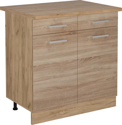 Immagine prodotto di Mobiletto base per cucina Vicco R-Line Sonoma 80 cm , PL Rovere, Model 54027