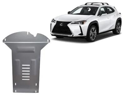 Immagine prodotto di Protezione del catalizzatore in alluminio / Blocco catalizzatore per Lexus UX