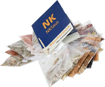 Produktbild von Starterpaket Räucherwerk Set 18tlg mit Anleitung Weihrauch Räuchermischung 1342
