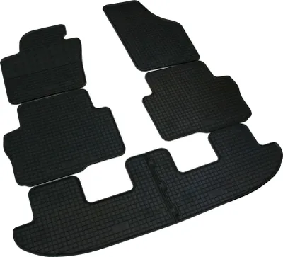 Produktbild von Rigum Gummi Fußmatten Set für Seat Alhambra II + VW Sharan II