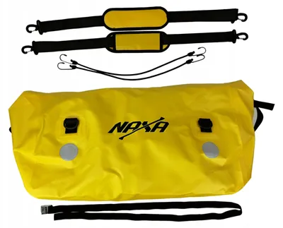 Produktbild von Naxa TW4 Wasserdichte Motorrad-Rolltasche 40L Gelb
