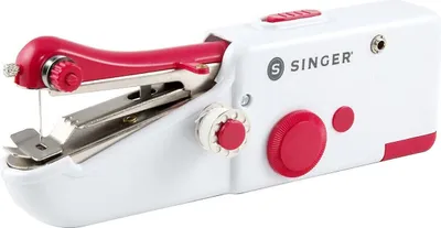 Zdjęcie produktu dla SINGER 220017123, Czerwony, Biały, Manualna maszyna do szycia, Szycie, 250 SPM, Mechaniczny, 4,8 W