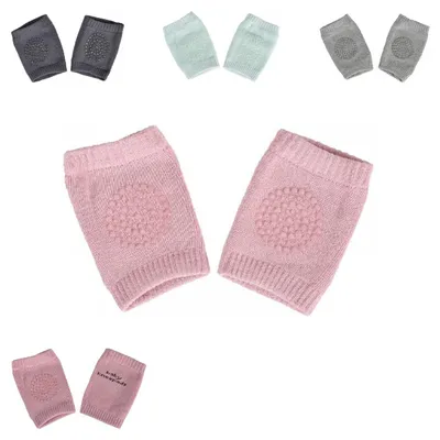 Produktbild von Cangaroo Baby Knieschützer Itsy Bitsy, Krabbelhilfe, rutschfeste Knieschoner rosa