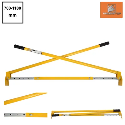 Obrázek produktu pro Nosič cihel, drapák na cihly, kleště na cihly, nosič klinkerových cihel 700 - 1100 mm