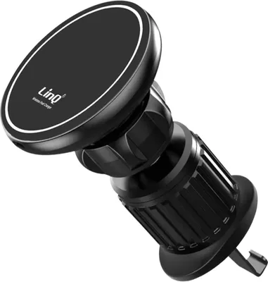 Immagine prodotto di Supporto per auto MagSafe 15W griglia di ventilazione di montaggio LinQ Nero