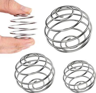 Image de lot de 3 shakers à protéines en acier inoxydable Boule mélangeur Fitness Bottle