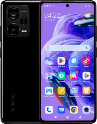 Image de Xiaomi Redmi Note 12 Pro+ 5G 8/256G schwarzes Smartphone
