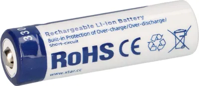 Image de XTAR AA / R6 1,5V 2000mAh (protégé) Batterie Li-Ion