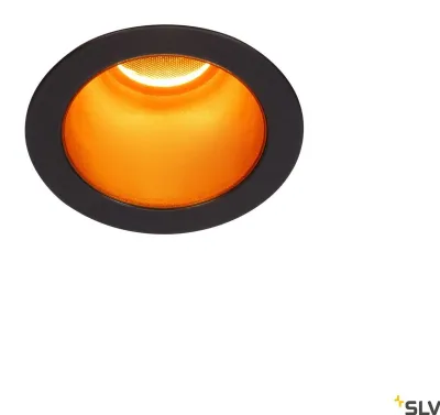 Produktbild von SLV 1002594 HORN MAGNA LED Outdoor Deckeneinbauleuchte schwarz/gold 3000K 25°