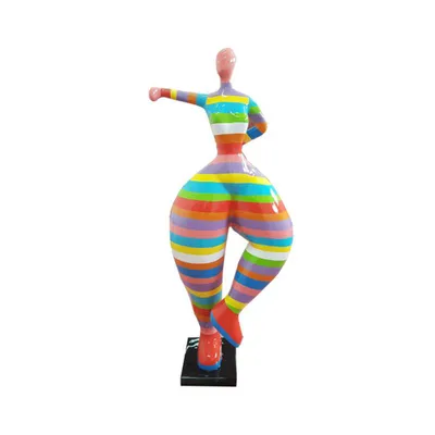 Produktbild von Moderne Figur Ballerina PVC Skulptur Dekoration 85cm Deko Figuren Statuen Neu