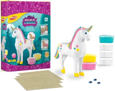Produktbild von Joustra Modellier-Set "Magische Tiere" Einhorn