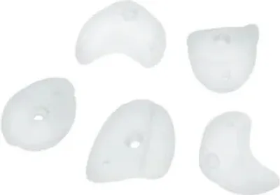 Produktbild von Klettergriffe Klettersteine M 5 Stk - Weiss