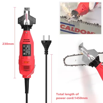 Image de Meuleuse électrique portative pour tronçonneuse Meuleuse de chaînes Moulin électrique Meuleuse de matrices Outil de meulage utilitaire