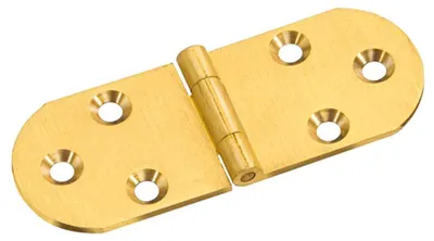 Obrázek produktu pro Páskový pant 80 x 30 mm bez aretace – bronzově lakovaný