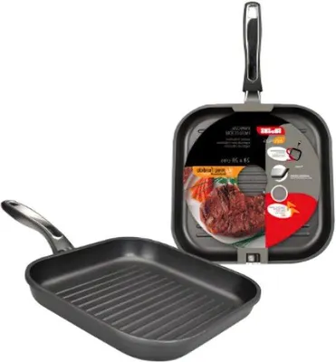 Produktbild von Famanu Grillpfanne 18 cm mit Antihaftbeschichtung - Aluminium
