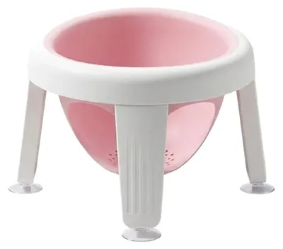 Image de Siège de bain, antidérapant, facile à nettoyer, rose
