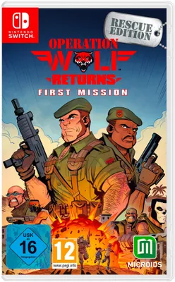 Produktbild von Operation Wolf Returns: First Mission - Rescue Edition [Switch]