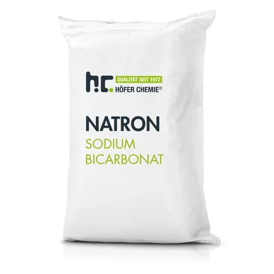 Produktbild von 25 kg Natron Backsoda Natriumhydrogencarbonat in Lebensmittelqualität