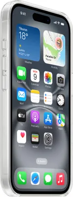 Produktbild von Apple iPhone 16 Clear Case mit MagSafe, transparent