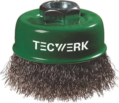 Produktbild von Topfbürste D.80mm Drahtstärke 0,3mm VA 8500min-¹ TECWERK