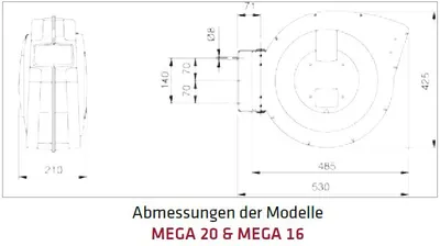 Image de Enrouleur automatique de tuyau ROLL AIR MEGA 20