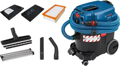 Image de Aspirateur eau et poussière 1200W GAS 35 H AFC sous carton - BOSCH - 06019C36W0