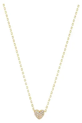 Produktbild von SuzanGold® Heartella Goldkette Damen | Halskette Damen Gold mit Herzanhänger & Zirkonia | 375 Echtgold | Handgefertigtes Design | Eleganter Gold Schmuck | Wasserfest & hypoallergen