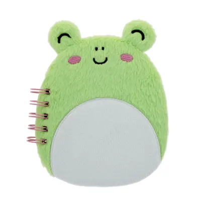 Produktbild von Squishmallows Plüsch Notizbuch A5 Frosch