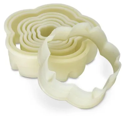 Image de Moules à biscuits en plastique en forme de fleurs