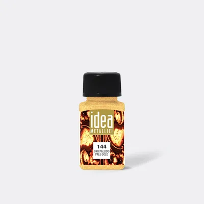 Produktbild von Flüssige Metallicfarbe MAIMERI Idea Metallici 60 ml - Blassgold