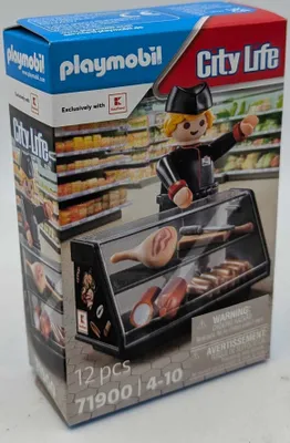 Produktbild von PLAYMOBIL Kaufland Wursttheke 71900