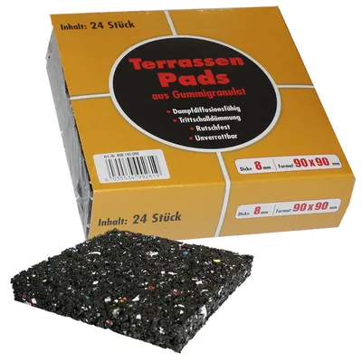 Immagine prodotto di 24x ferax Terrassenpad 8 x 90 x 90mm