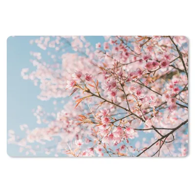 Produktbild von MuchoWow® Schreibtischunterlage Sakura - Frühling - Zweige 60x40 cm - XXL Mauspad - Großes Mauspad