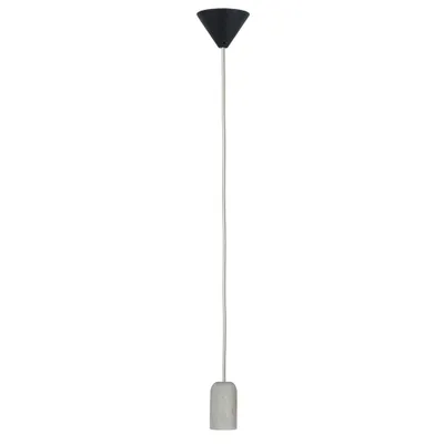 Produktbild von Paulmann 503.32 Vintage-Pendel mit E27-Fassung Schwarz Grau Beton exkl. Leuchtmittel