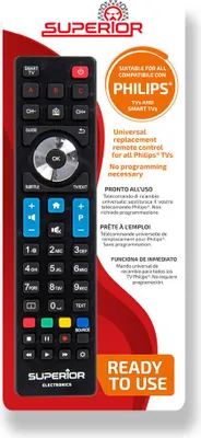 Produktbild von Superior Electronics SUPTRB010 Fernbedienung IR Wireless TV Drucktasten