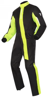 Produktbild von Rebelhorn Travel Motorrad Regenkombi, schwarz/gelb, 2XL