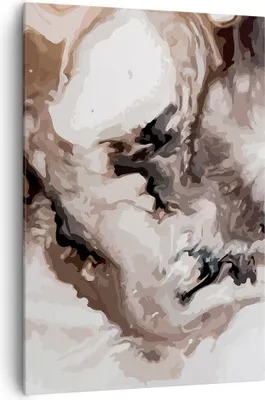 Produktbild von Bild auf Leinwand - Leinwandbild - Einteilig - Abstraktion modern - 70x100cm - Wand Bild - Wanddeko - Wandbilder - Leinwanddruck - Wanddekoration - Leinwand bilder - Wandbild - PA70x100-4072