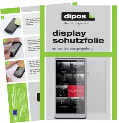 Produktbild von 6x Schutzfolie für iBasso DX150 matt Displayschutzfolie Folie Display Schutz