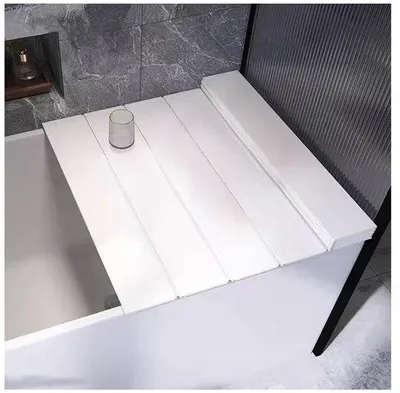 Obrázok produktu pre Vodovzdorná kúpeľňová doska z PVC, 67 x 30 palcov