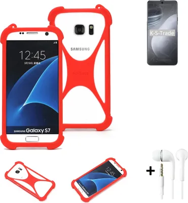 Produktbild von Handy-hülle + Kopfhörer kompatibel mit Cubot X50 Schutz-hülle Bumper Silikon Schutz Hülle Cover Case Silikoncase Silikonbumper TPU Softcase